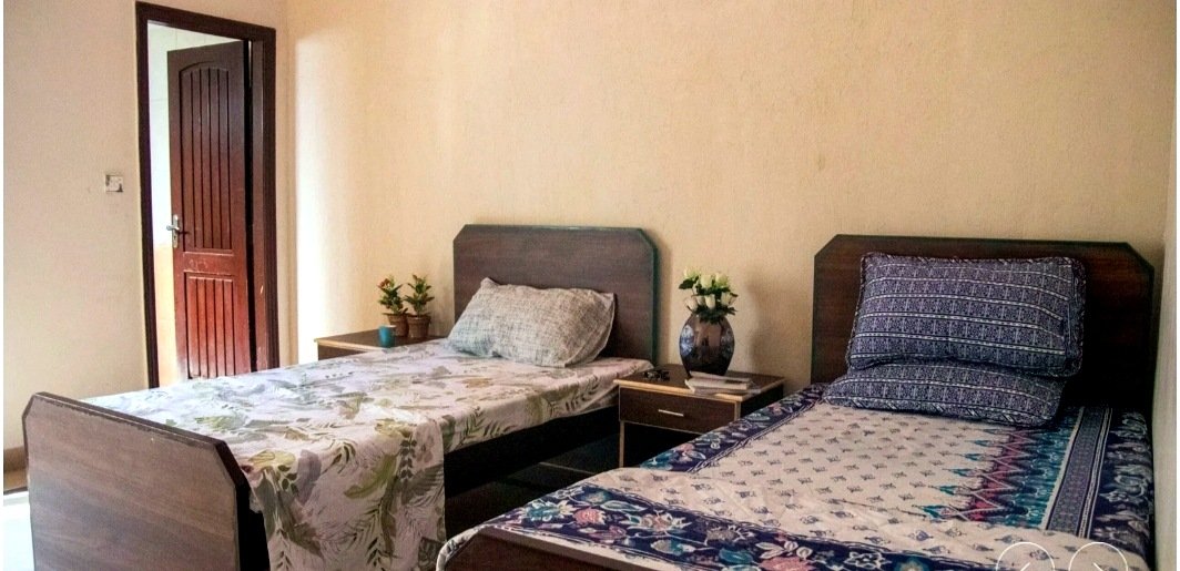 Twin-share bedroom at Solace Rehab facility