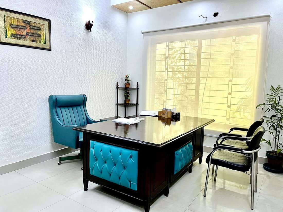 Consultation room at Solace Rehab, Johar Town, Lahore